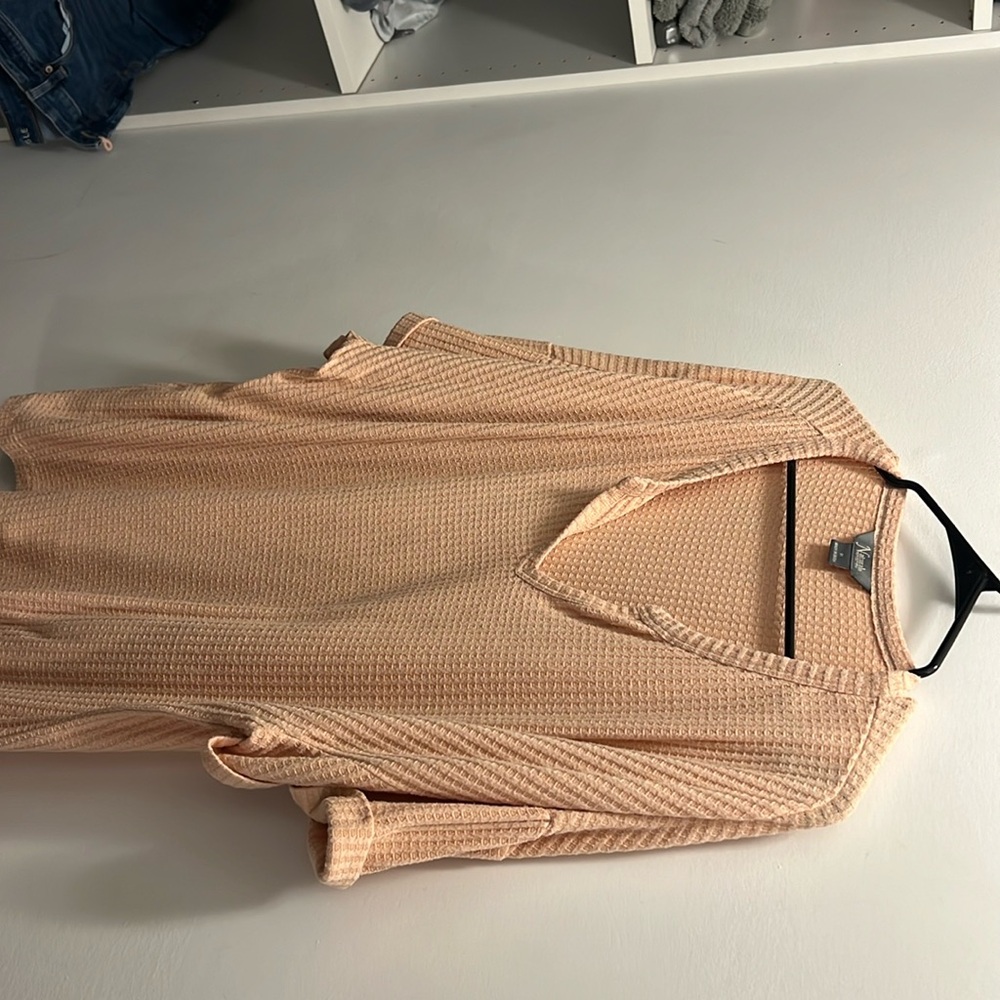 Peach colored natural reflections blouse